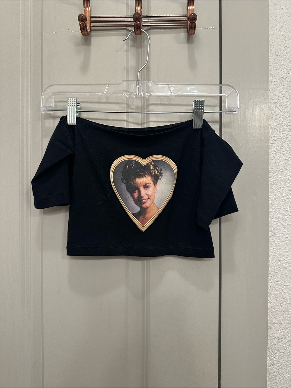 Twin Peaks Laura Palmer Off the Shoulder Crop Top
